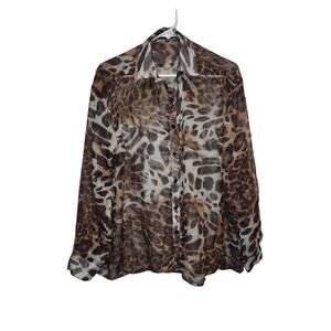 Goodtime Women's Button Up Shirt Size Medium